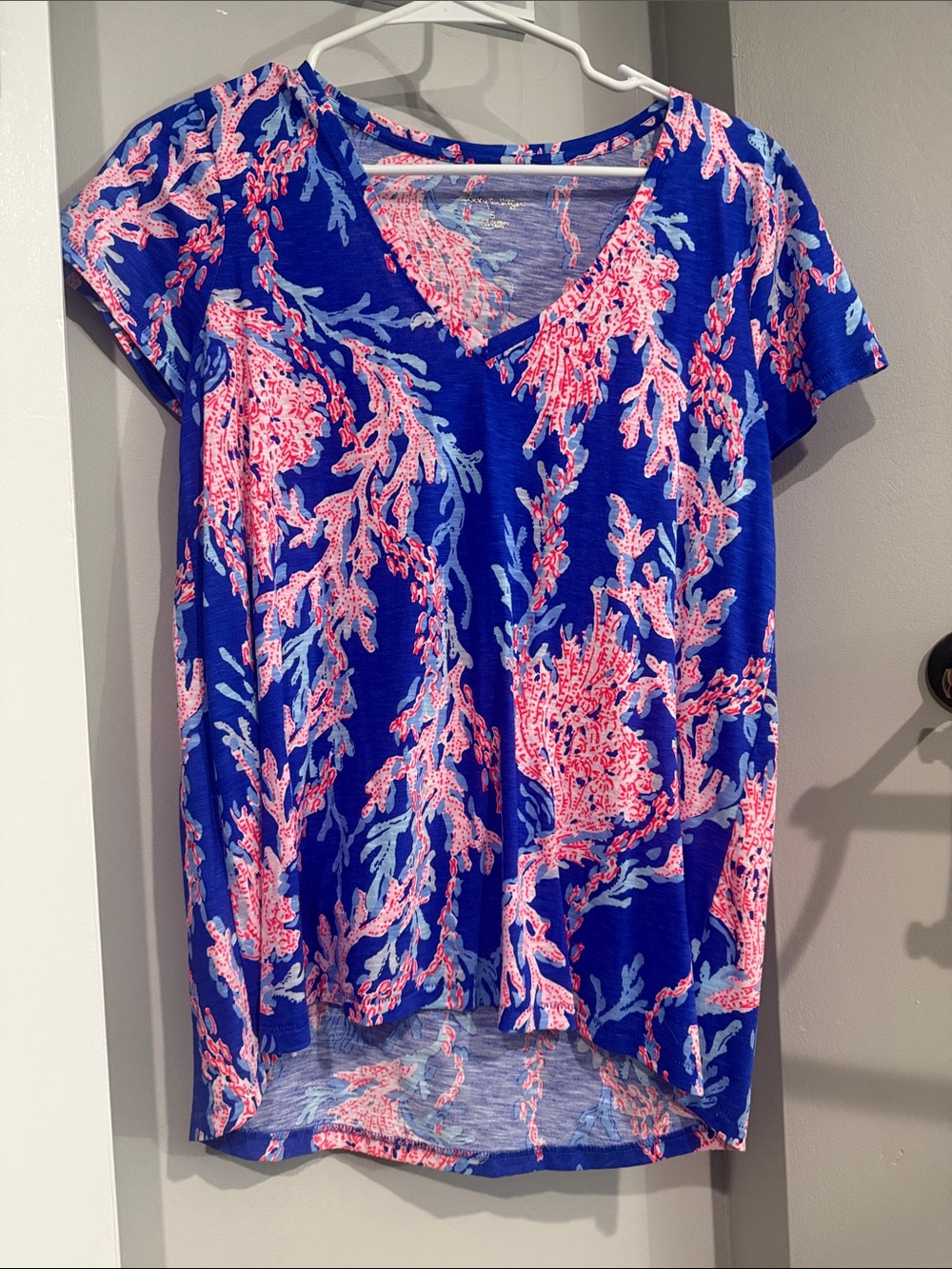 Lilly Pulitzer Etta Tee Size Small EUC